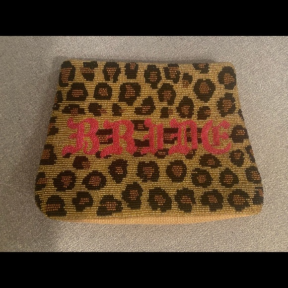 Island to Eastside”Bride” clutch. Hand beaded and used twice during events. - Picture 1 of 1
